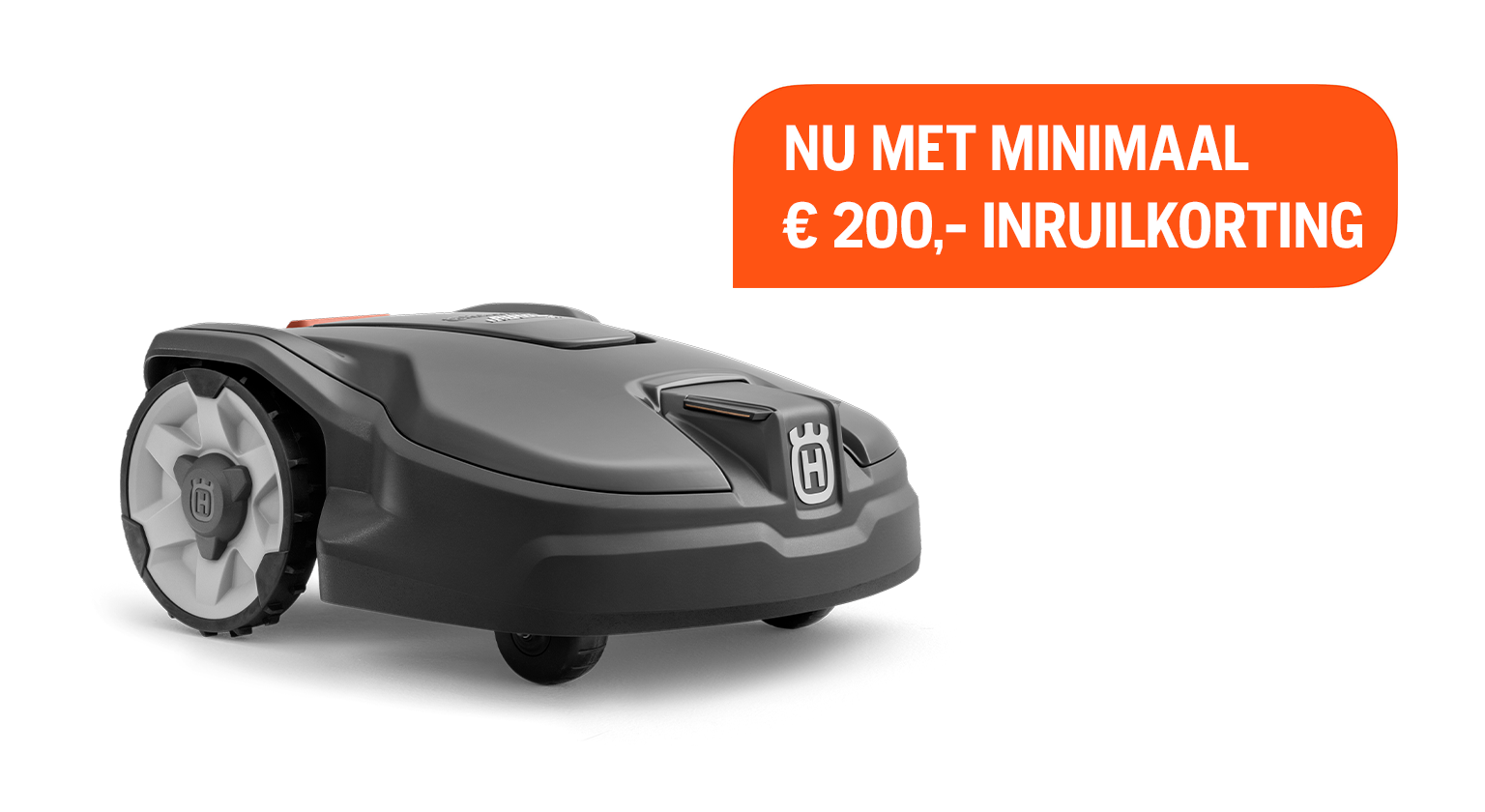 Nu minimaal €200,- inruilkorting op de Automower® 305