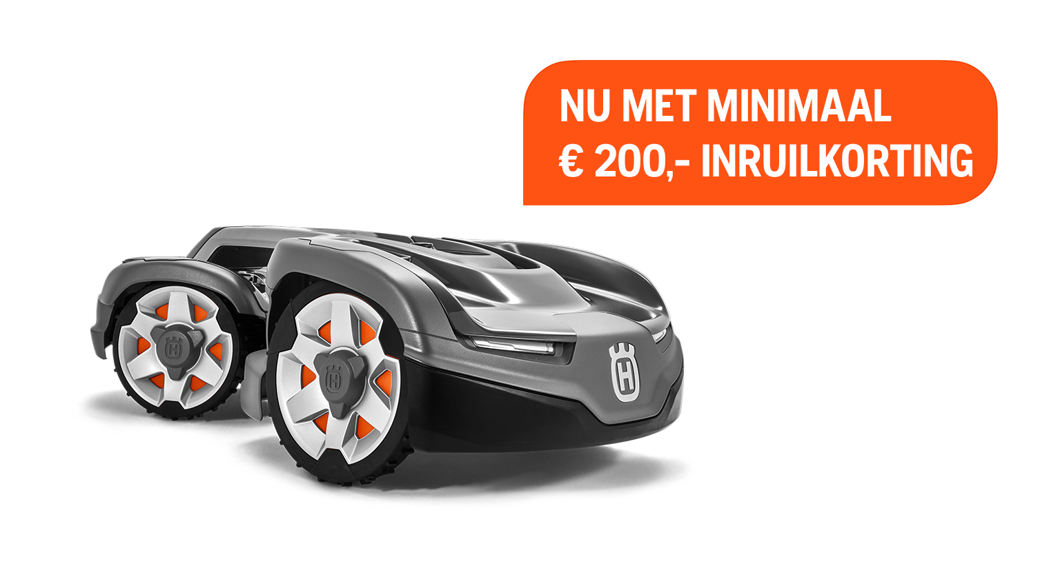 Nu minimaal €200,- inruilkorting op de Automower® 435X AWD